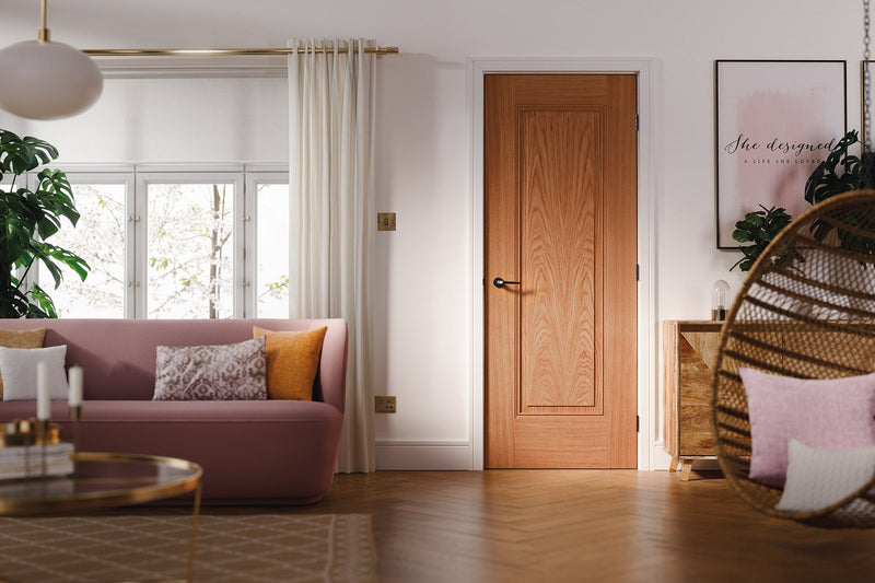 Eindhoven Pre finished Oak Door Kit