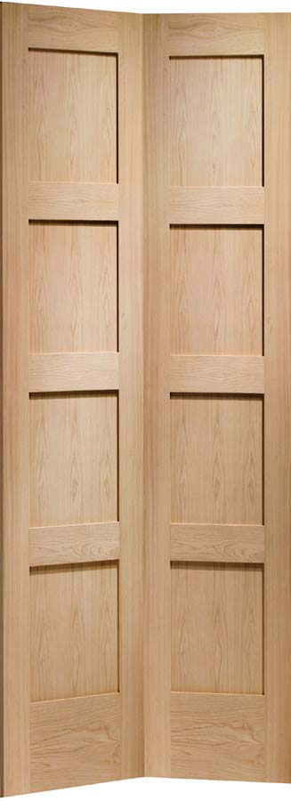 XL Joinery Oak Shaker Bi-Fold