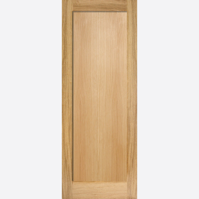 Pattern 10 One Panel Un-finished Oak Door Kit