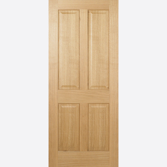 Pre-Assembled Regency 4P Pre-finished Oak Door Set