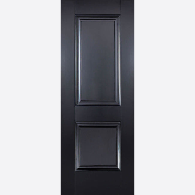 Pre-Assembled Primed Plus Black Arnhem Door Set