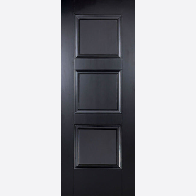 Primed Plus Black Amsterdam Door Kit