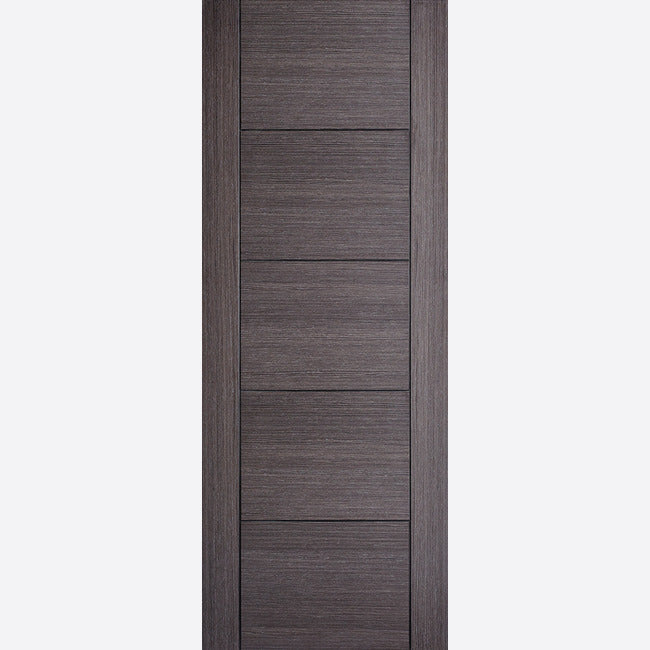 Pre-Assembled Ash Grey Pre-finished Vancouver Door Set