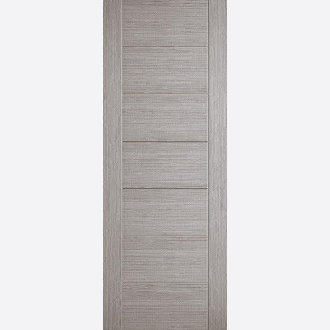 Pre-Assembled Pre-finished Light Grey Hampshire Door Set