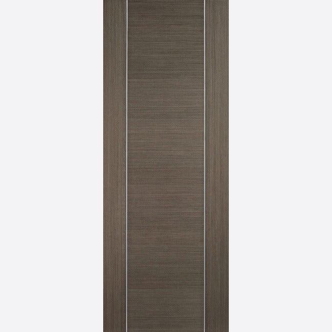 Pre-Assembled Pre-finished Chocolate Grey Alcaraz Door Set