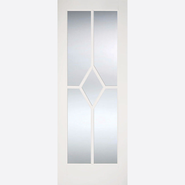 White Primed Reims Glazed Door Kit