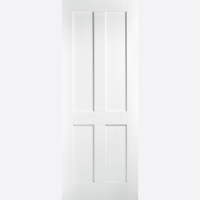 White Primed London 4P Door Kit