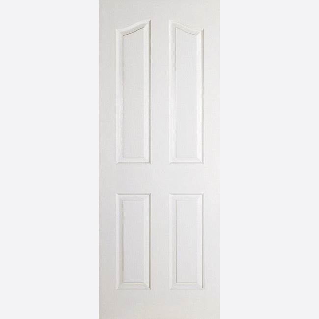 Pre-Assembled White Primed Moulded Mayfair 4P Door Set