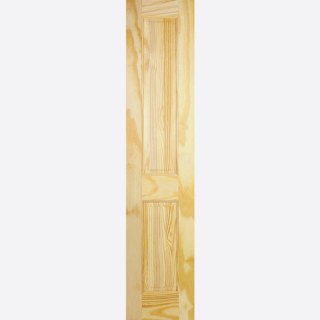 Unfinished Clear Pine 2P Door Kit