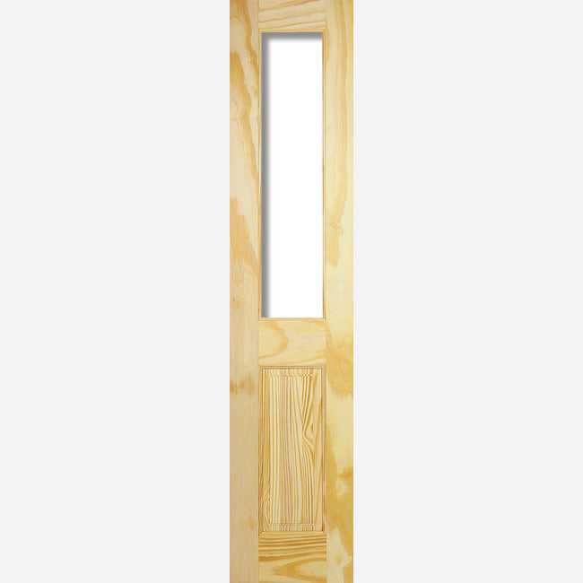 Unfinished Clear Pine Richmond 1L Unglazed Door Kit