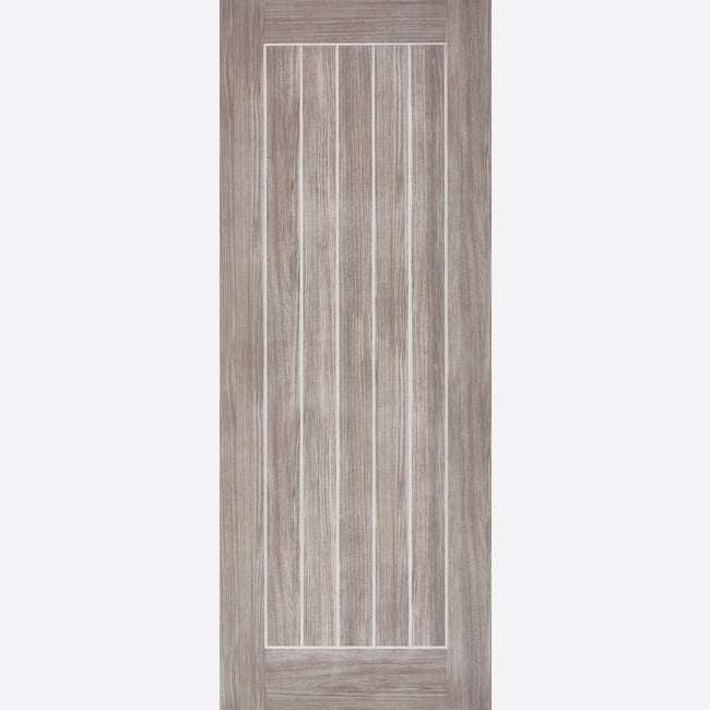 Light Grey Laminated Pre-finished Mexicano Door Kit