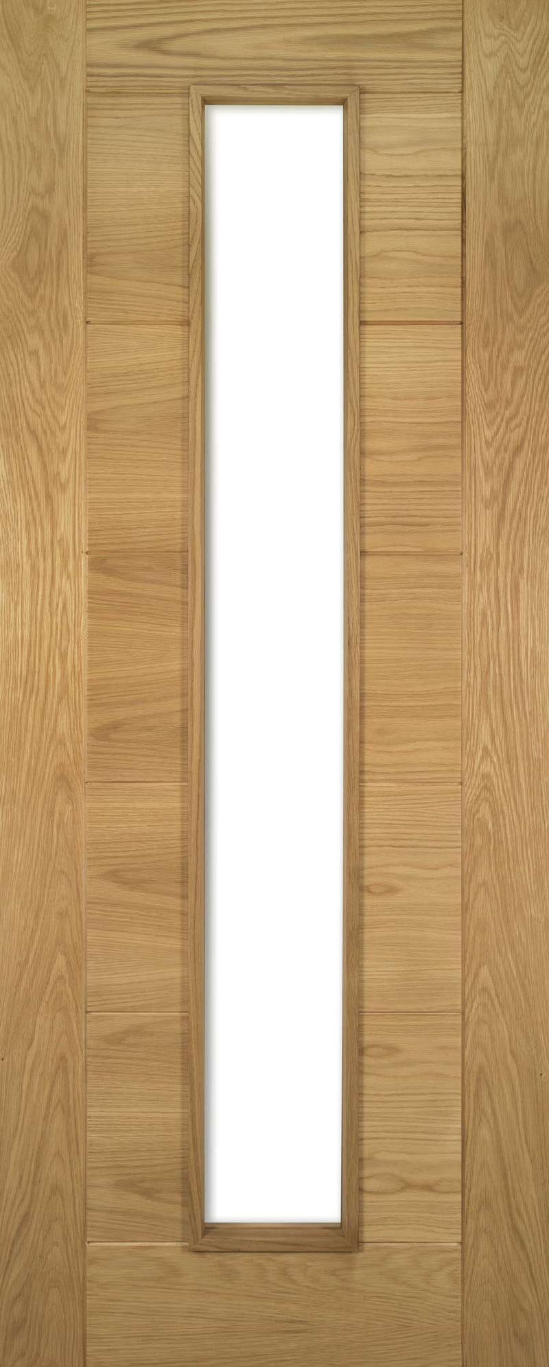 Pre-Assembled Oak Seville Glazed Pre-finished Door Set