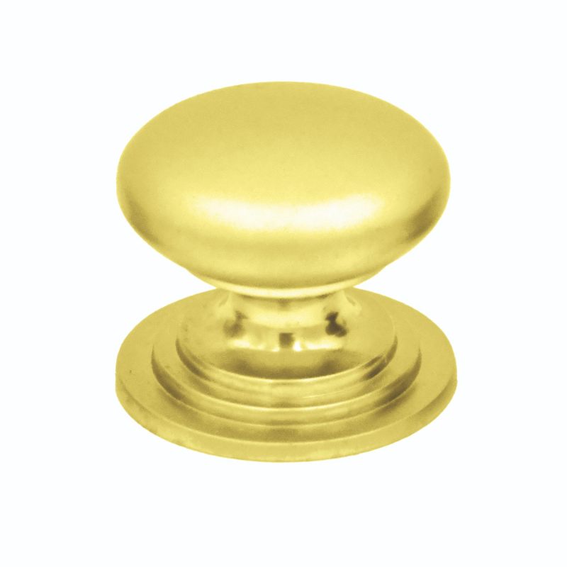 Zoo Round Cabinet knob 37mm Dia. Brushed Gold Finish-Brushed Gold Finish