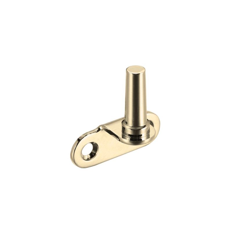 Zoo Flush Fitting Pins For Casement Stay (pack of 2)-Polished Brass