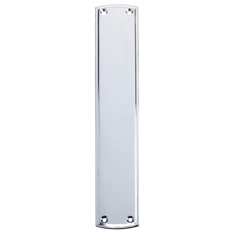 Zoo Finger Plate 64 x 382mm-Polished Chrome