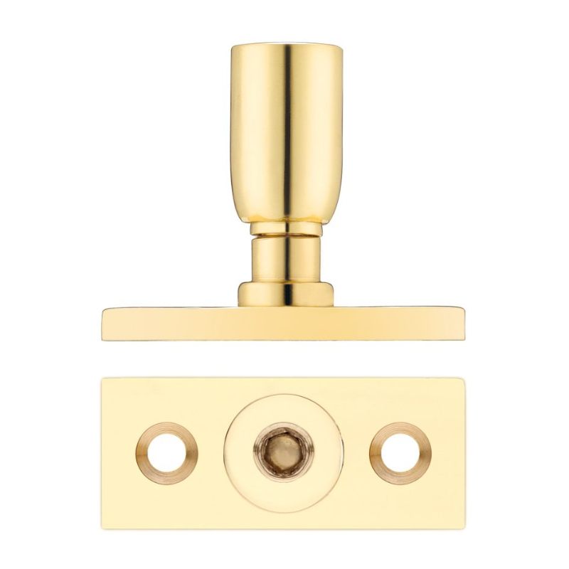 Zoo Locking Casement Stay Pin-Polished Brass