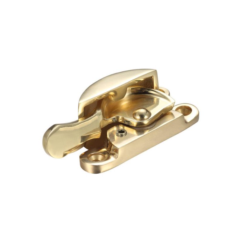 Zoo Fitch Fastener c/w Key-Polished Brass