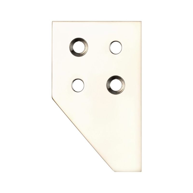 Zoo Sash Strike Plate for Sash Stop-Polished Nickel