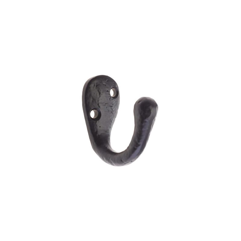 Zoo Coat Hook - 1.5"-Black Antique