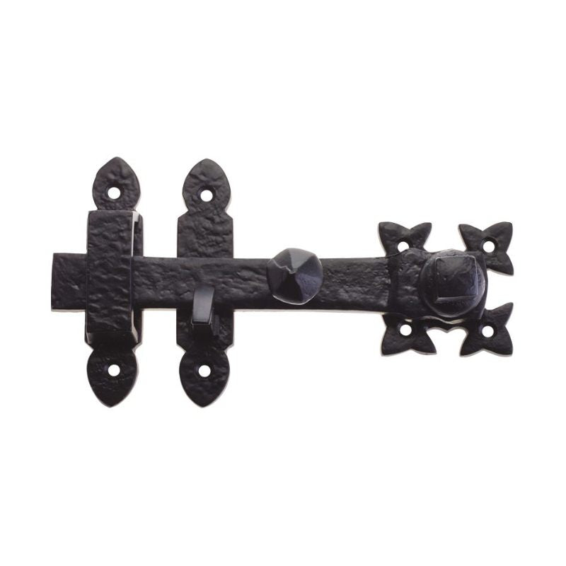 Zoo Latch - 2.5" x 7.5"-Black Antique