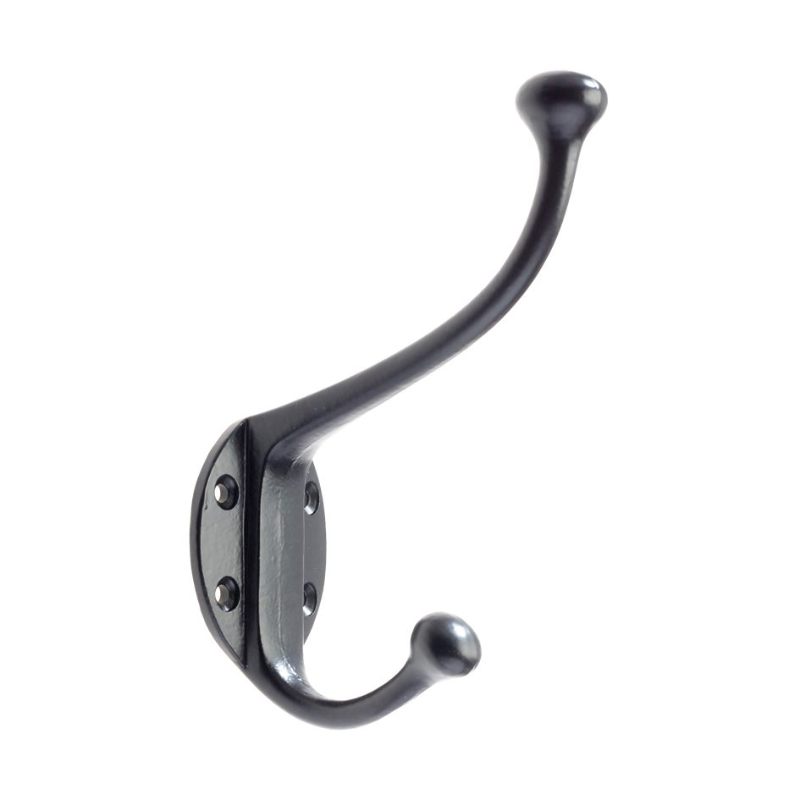 Zoo Hat and Coat Hook-Powder Coat Black