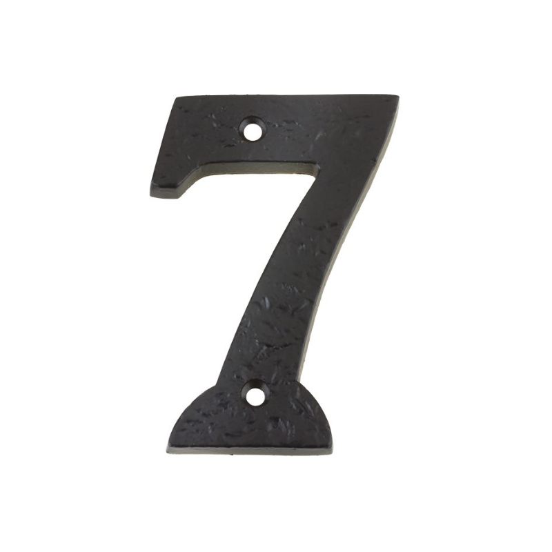 Zoo Numeral - No. 7 - 4"-Black Antique