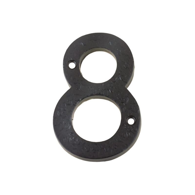 Zoo Numeral - No. 8 - 4"-Black Antique