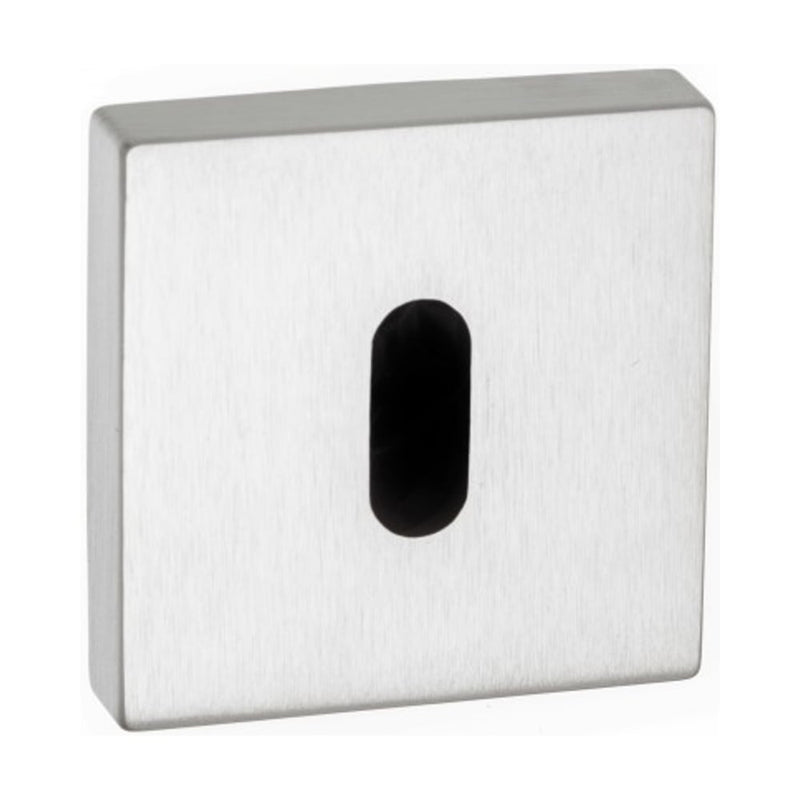 Atlantic Forme Square Key Escutcheon (Polished Chrome)