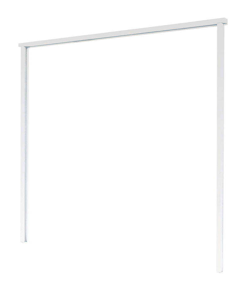 LPD External White Primed Garage Door Frame