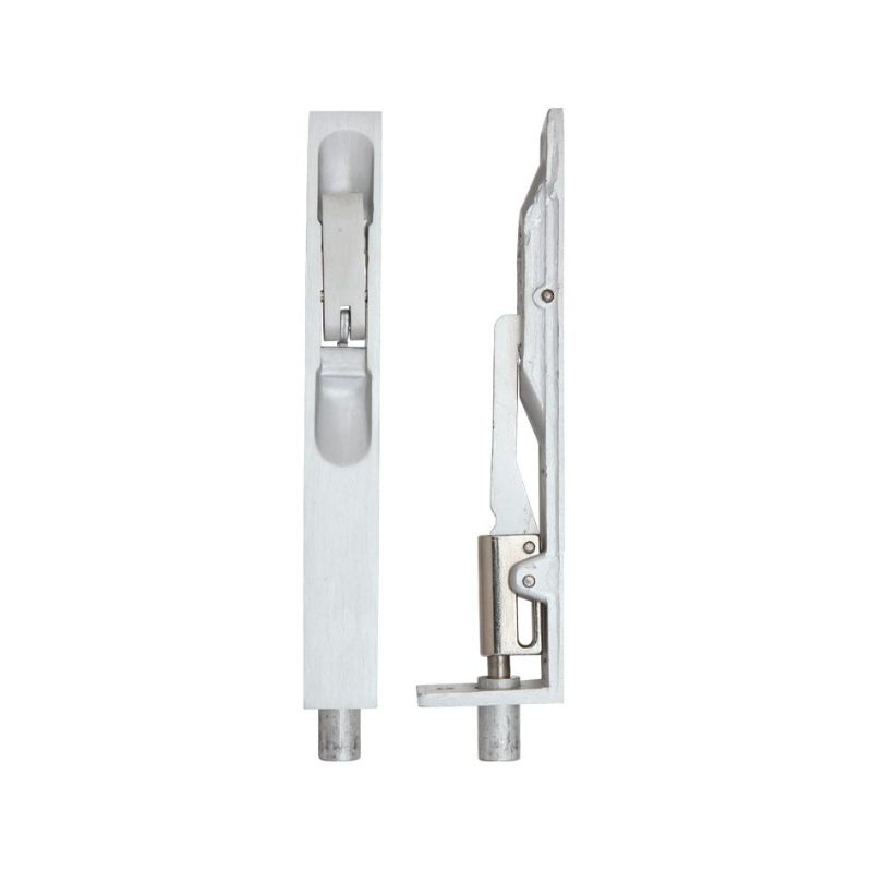 Zoo Lever Action Flush Bolt 20 x 150mm-Satin Aluminium