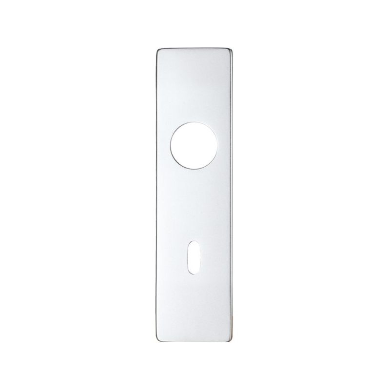 Zoo Spare Push on Lock Backplate for Aluminium-Satin Aluminium