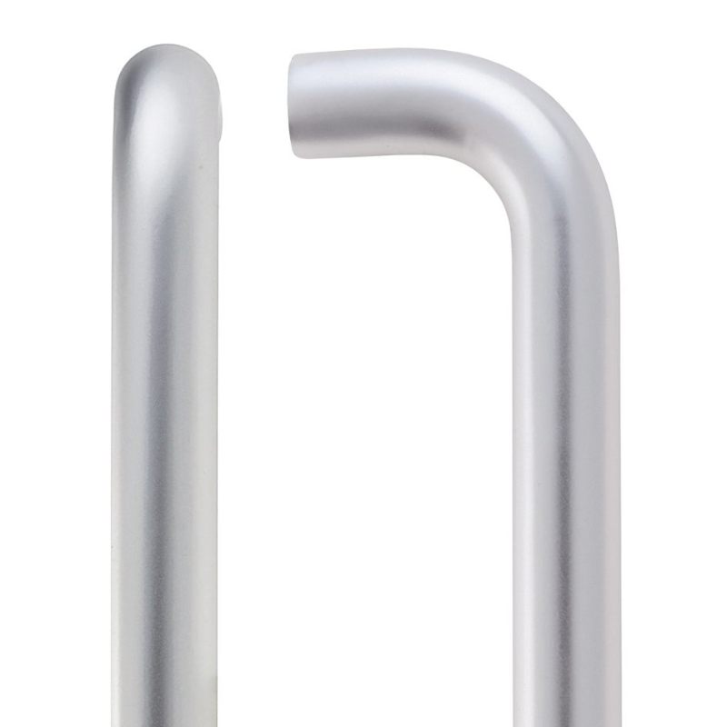 Zoo 22mm D Pull Handle 300mm-Satin Aluminium