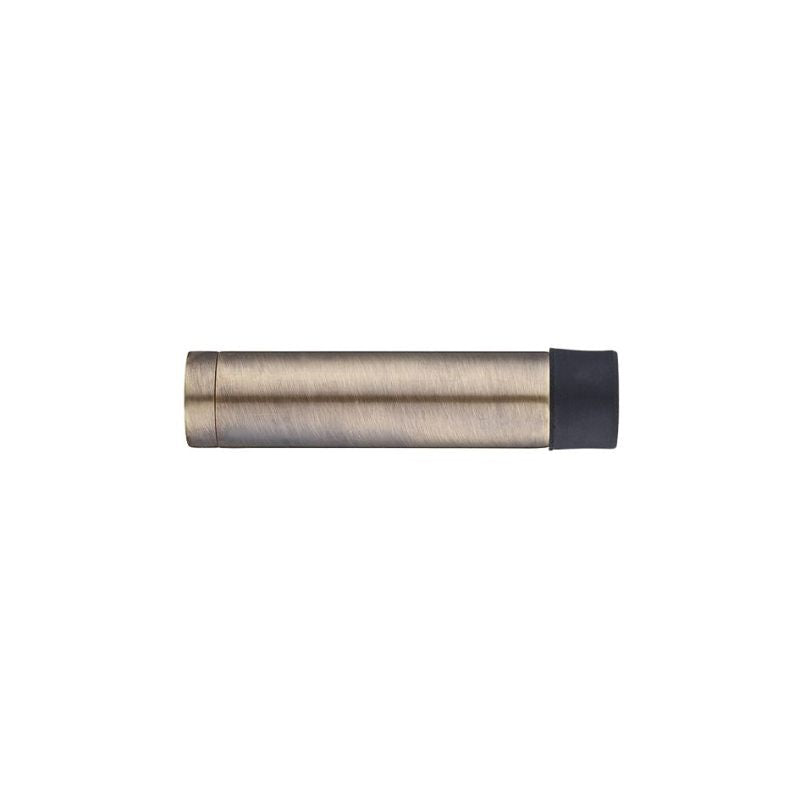 Zoo Door Stop - Cylinder without Rose 70mm-Florentine Bronze