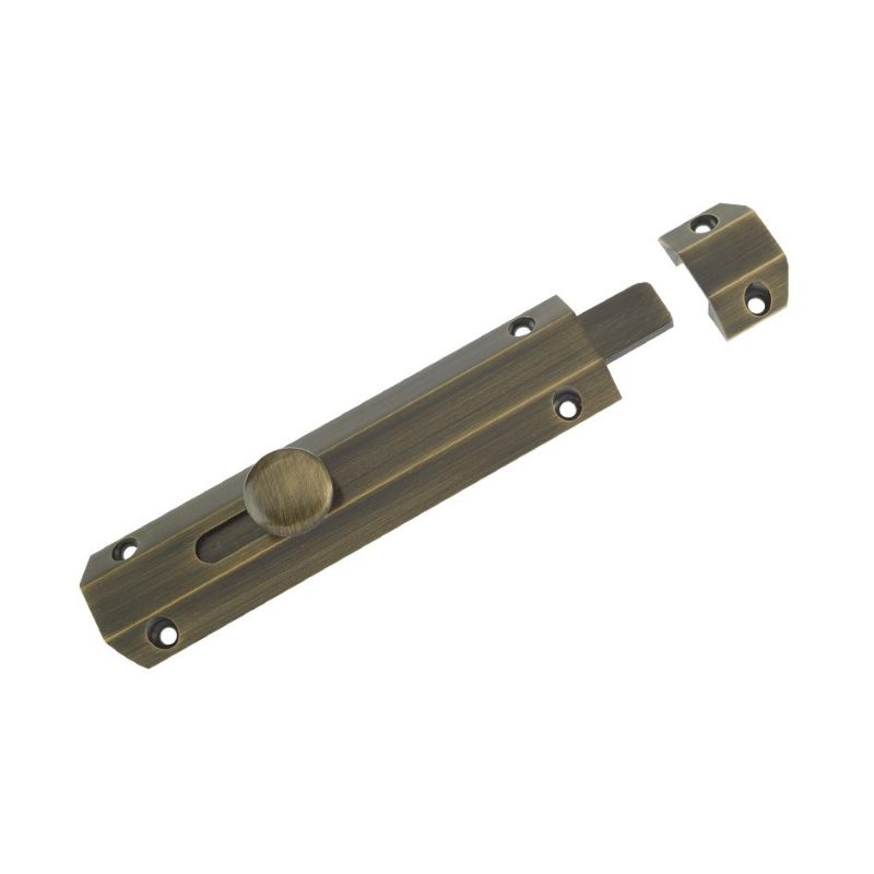 Zoo Surface Bolt 150mm-Florentine Bronze