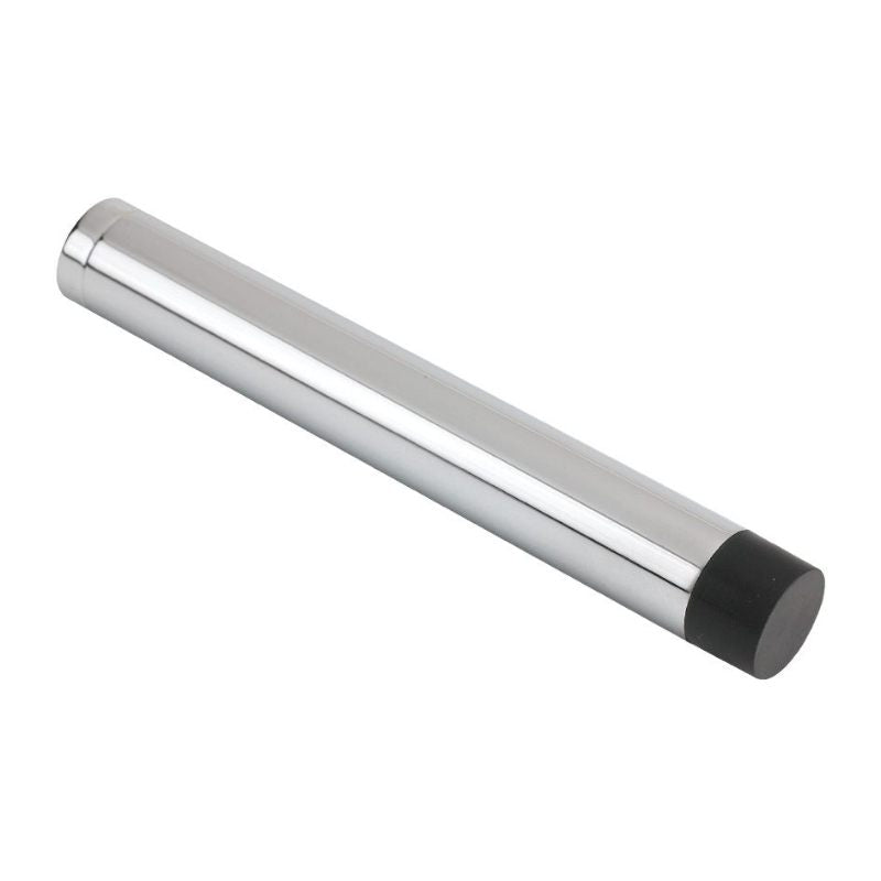 Zoo Door Stop - Cylinder without Rose 105mm-Polished Chrome