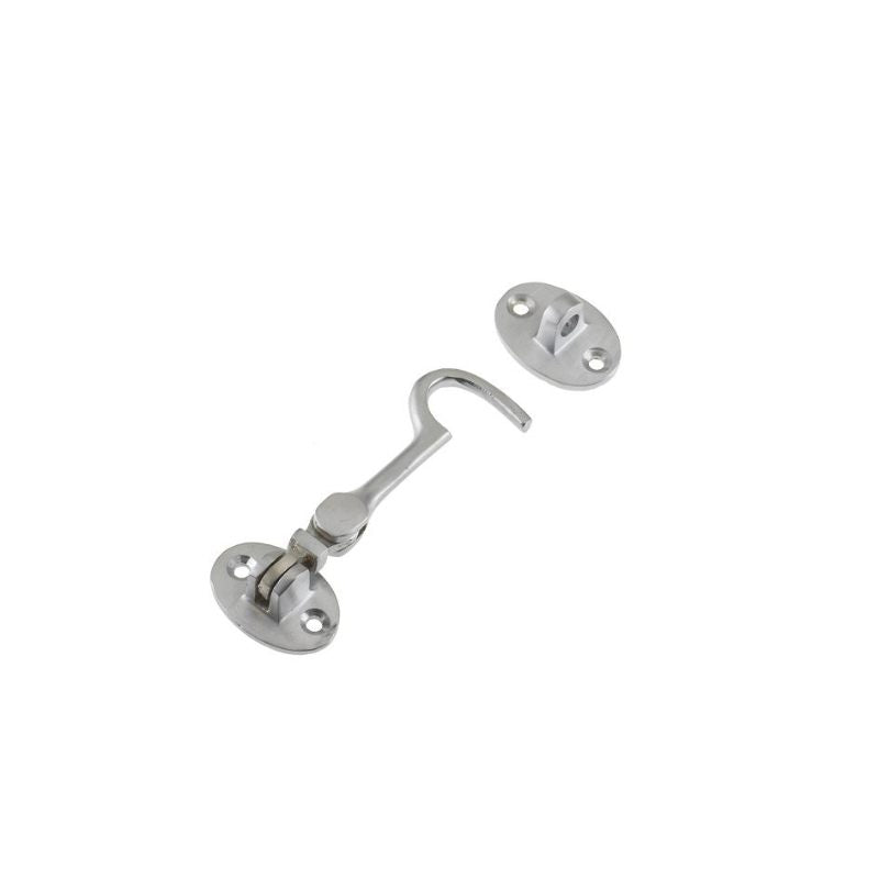 Zoo Cabin Hook (Lightweight) 3"-Satin Chrome