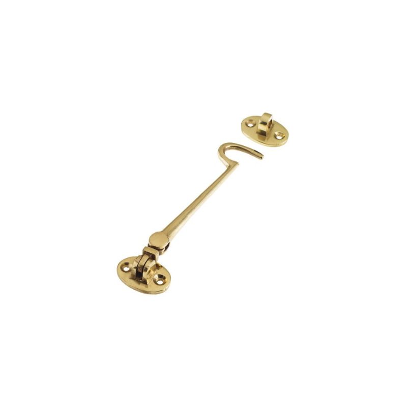 Zoo Cabin Hook (HeavyWeight) 6"-Polished Brass