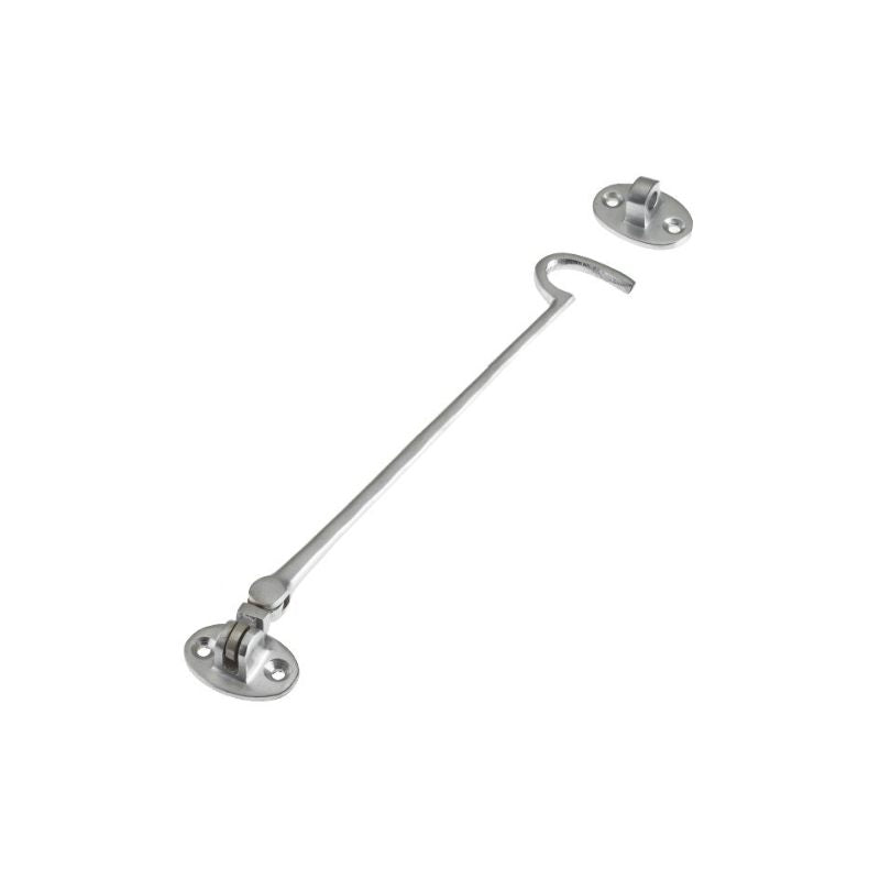 Zoo Cabin Hook (Heavyweight) 10"-Satin Chrome