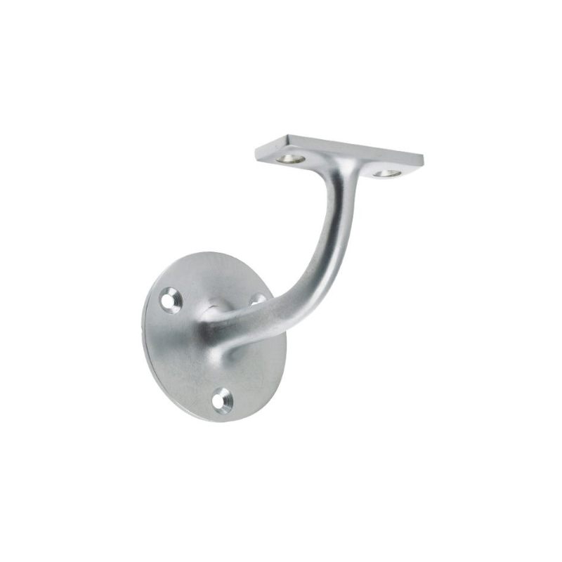 Zoo Handrail Bracket (Heavyweight)-Satin Chrome