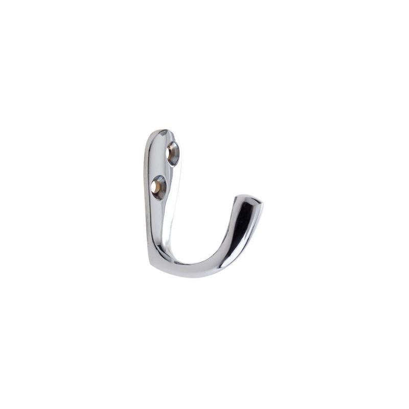 Zoo Single Robe Hook-Polished Chrome