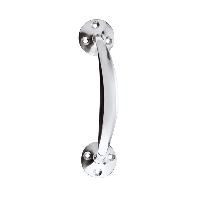 Zoo Victorian Bow Handle - 6"-Polished Chrome