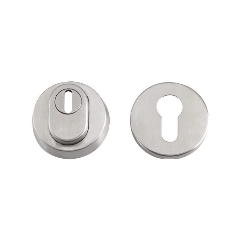 Zoo Security Escutcheon - 53mm dia-Satin Stainless