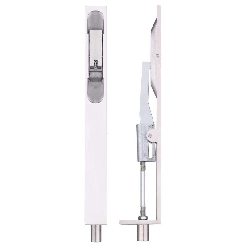 Zoo Lever Action Flush Bolt 20 x 200mm-Polished Stainless