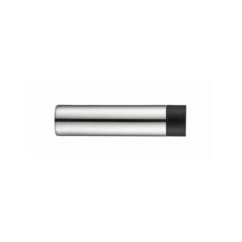 Zoo Door Stop - Hollow Cylinder - 74mm Projection Without Rose-Polished Stainless