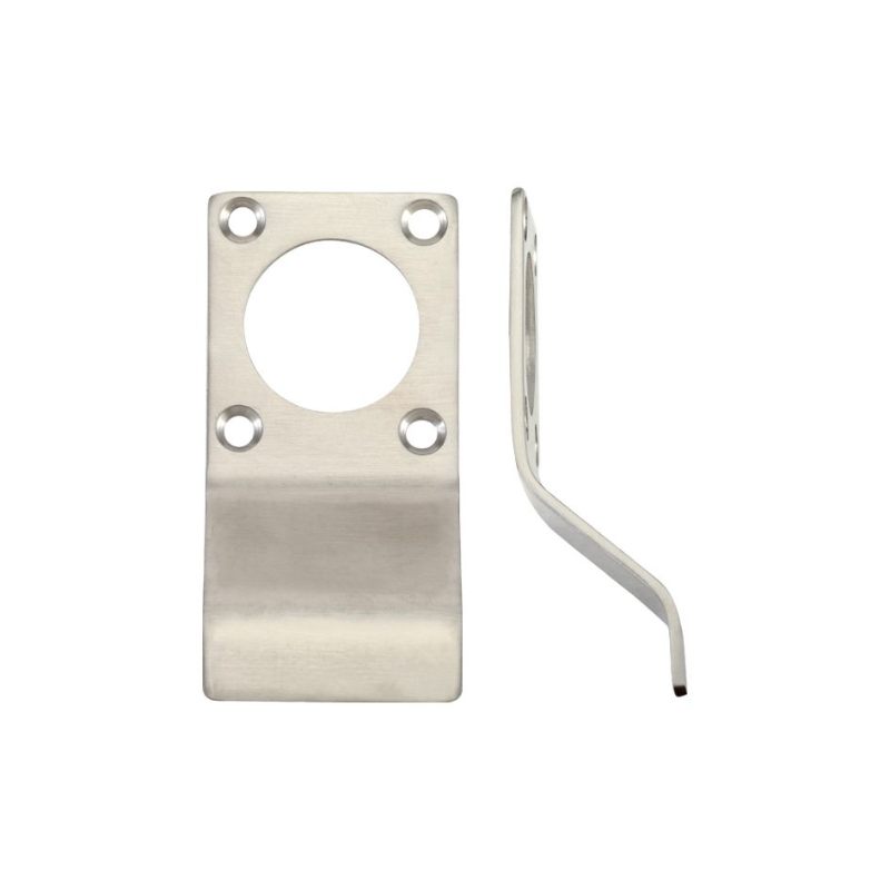 Zoo Cylinder Latch Pull - Round Profile - 88mm x 43mm-Satin Stainless