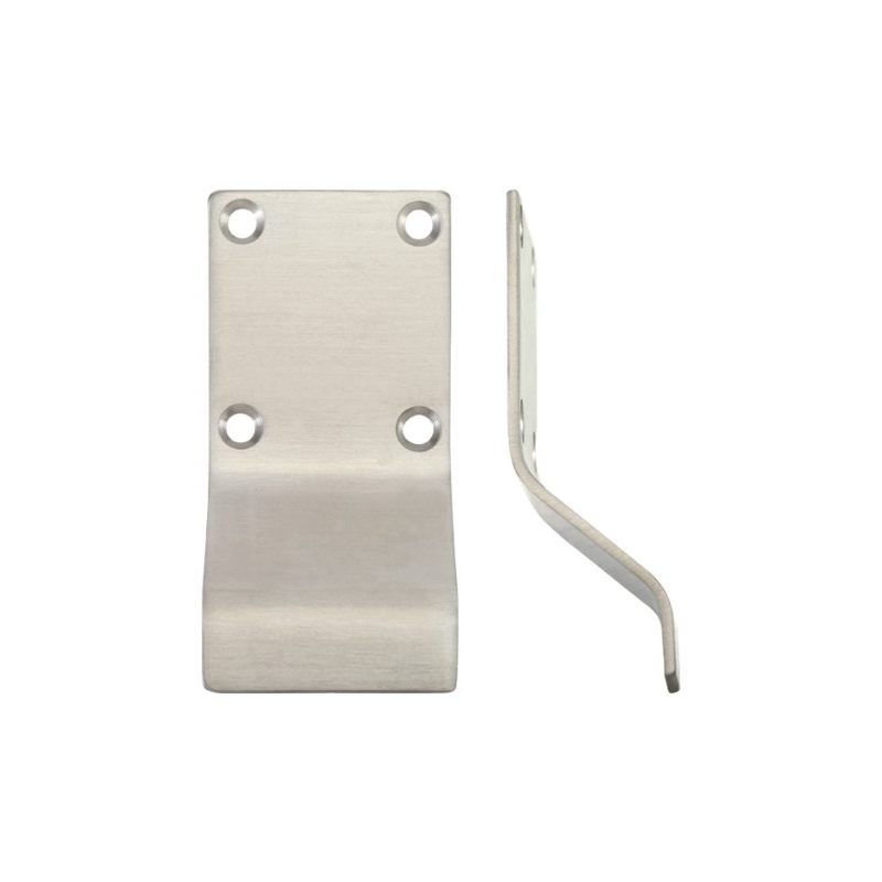 Zoo Cylinder Latch Pull - Blank Profile - 88mm x 43mm-Satin Stainless