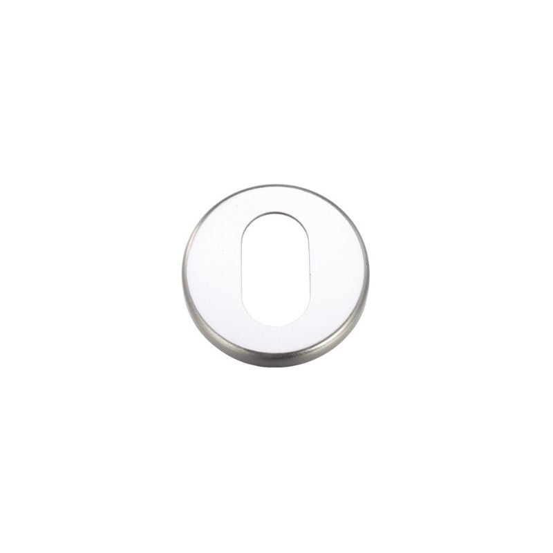 Zoo Escutcheons Oval Profile 51.5mm-Satin Aluminium