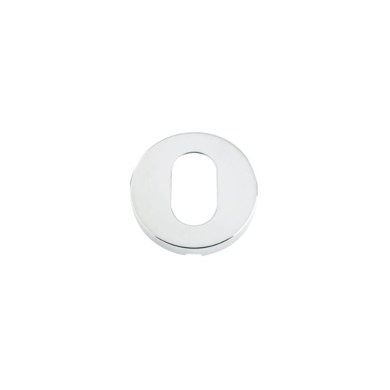 Zoo Escutcheon Oval Profile - 52mm Rose Grade 304-Polished Stainless