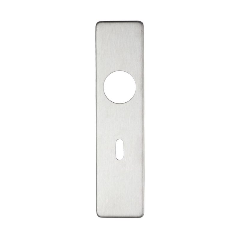 Zoo Cover plate for 19 mm RTD Lever on Short Backplate - Lock 57mm - 45mm x 180mm-Satin Stainless